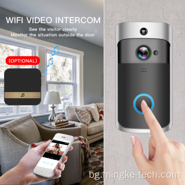 Smart Security Intercom System Семейна звънец на вратата wifi